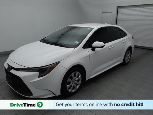 White 2021 Toyota Corolla LE