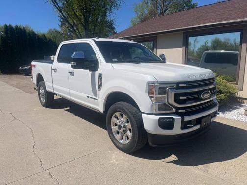 White 2020 Ford F-250 Platinum