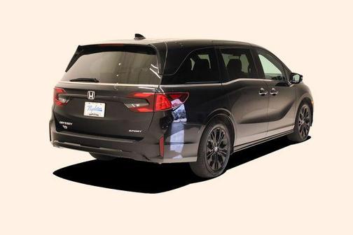 Crystal Black Pearl 2025 Honda Odyssey Sport-L