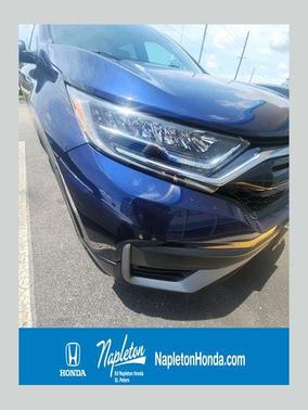 Obsidian Blue Pearl 2022 Honda CR-V Hybrid EX-L