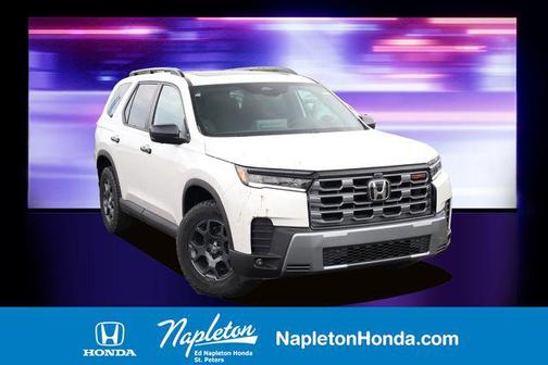 Platinum White 2026 Honda Pilot TrailSport