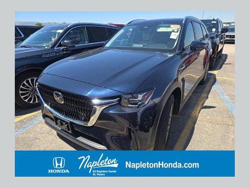 Deep Crystal Blue Mica 2025 Mazda CX-90 PHEV Preferred