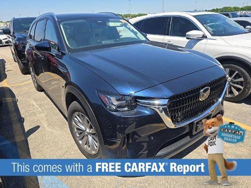 Deep Crystal Blue Mica 2025 Mazda CX-90 PHEV Preferred