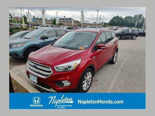 Ruby Red Metallic 2017 Ford Escape Titanium