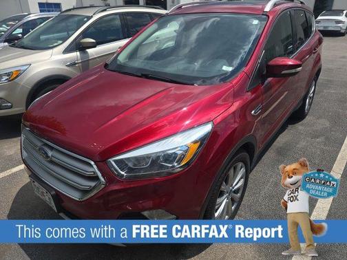 Ruby Red Metallic 2017 Ford Escape Titanium