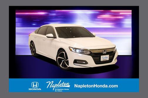 Platinum White Pearl 2020 Honda Accord Sport 1.5T