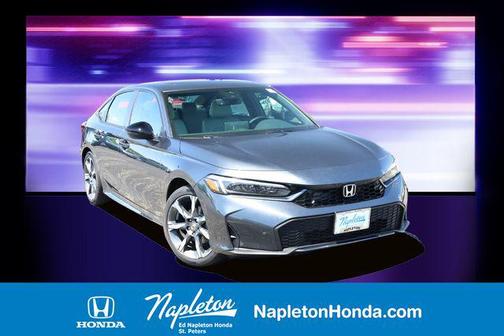 Meteorite Gray Metallic 2026 Honda Civic Hybrid Sport Touring