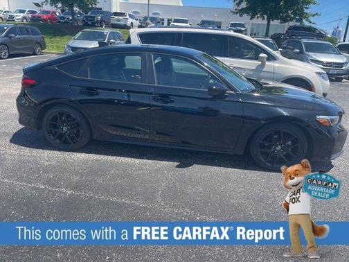 Crystal Black Pearl 2025 Honda Civic Sport
