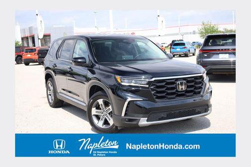Crystal Black Pearl 2025 Honda Pilot EX-L