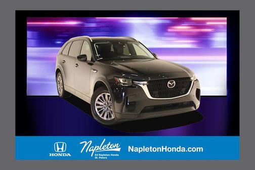 Jet Black Mica 2025 Mazda CX-90 3.3 Turbo Preferred