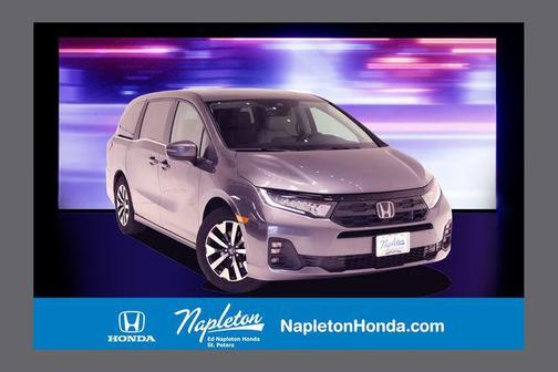 Modern Steel Metallic 2025 Honda Odyssey EX-L