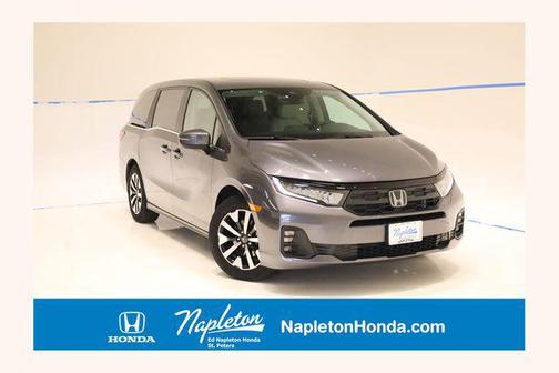 Modern Steel Metallic 2025 Honda Odyssey EX-L