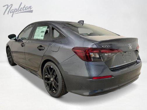 Meteorite Gray Metallic 2026 Honda Civic Sport