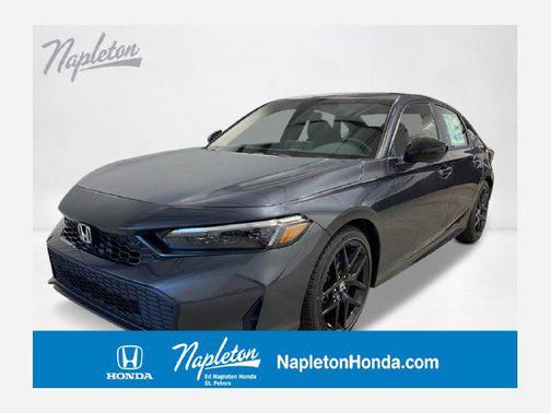 Meteorite Gray Metallic 2026 Honda Civic Sport