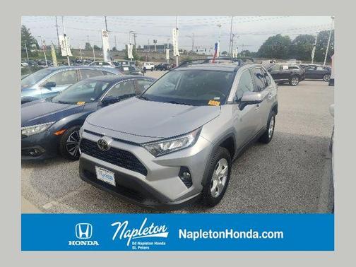 Silver Sky Metallic 2021 Toyota RAV4 XLE
