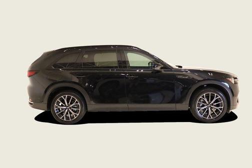 Jet Black Mica 2025 Mazda CX-70 PHEV Premium Package