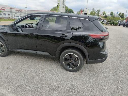Super Black 2025 Nissan Rogue SV