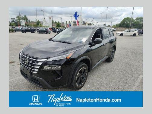 Super Black 2025 Nissan Rogue SV