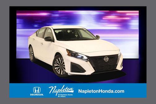 Glacier White 2025 Nissan Altima 2.5 SV