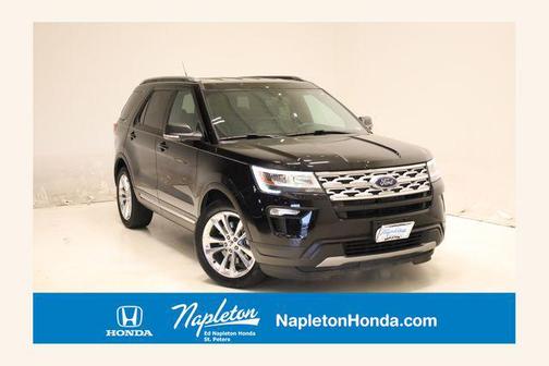 Black Metallic 2019 Ford Explorer XLT