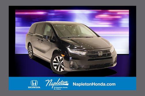 Crystal Black Pearl 2025 Honda Odyssey EX-L