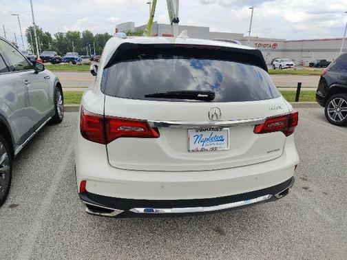 White Diamond Pearl 2017 Acura MDX 3.5L w/Advance Package