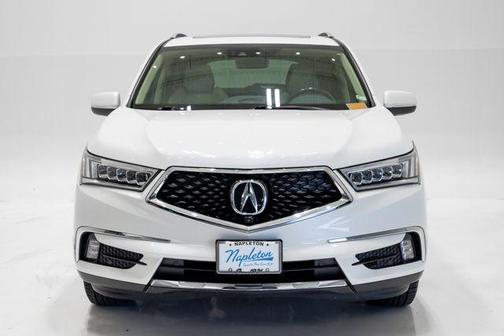 White Diamond Pearl 2017 Acura MDX 3.5L w/Advance Package