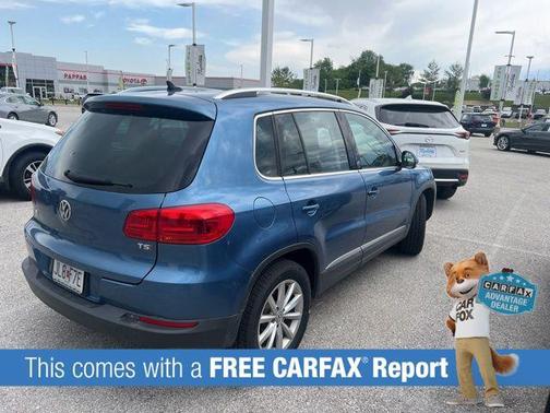 Pacific Blue Metallic 2017 Volkswagen Tiguan 2.0T Wolfsburg Edition