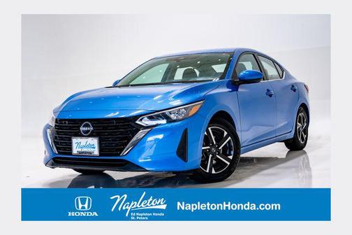 Electric Blue Metallic 2024 Nissan Sentra SV