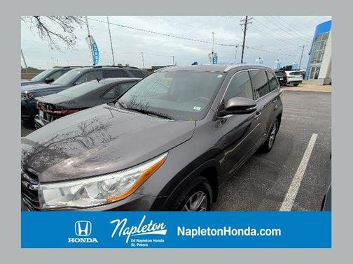Predawn Gray Mica 2014 Toyota Highlander XLE