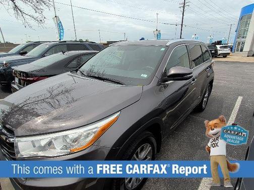 Predawn Gray Mica 2014 Toyota Highlander XLE
