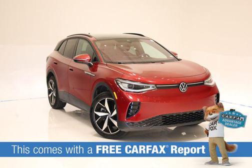 Red Metallic 2023 Volkswagen ID.4 AWD Pro S