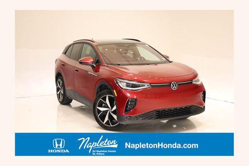 Red Metallic 2023 Volkswagen ID.4 AWD Pro S