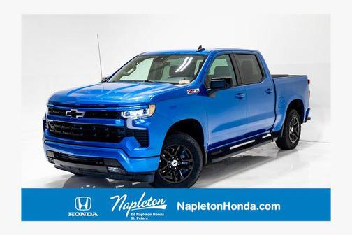 Glacier Blue Metallic 2022 Chevrolet Silverado 1500 RST