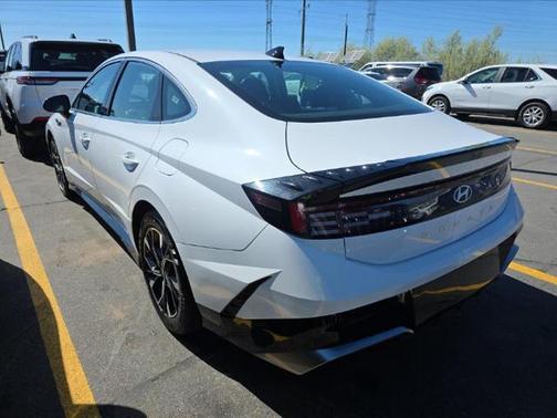 Serenity White 2025 Hyundai SONATA SEL