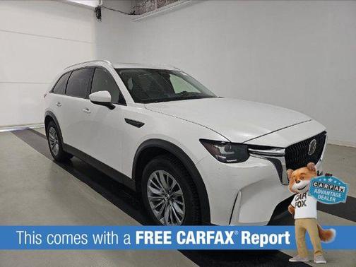 Rhodium White Premium 2024 Mazda CX-90 3.3 Turbo Preferred Plus