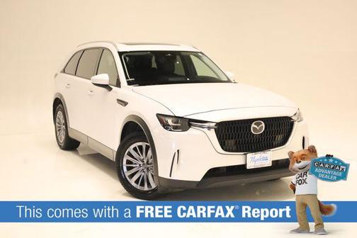 Rhodium White Premium 2024 Mazda CX-90 3.3 Turbo Preferred Plus