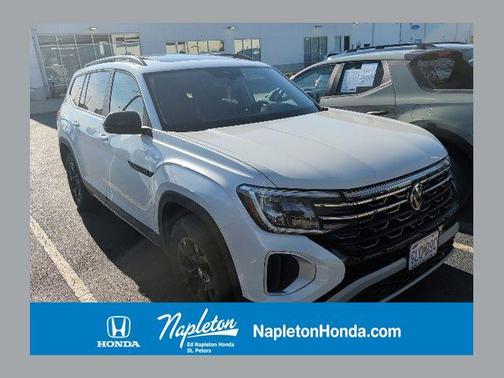 Opal White 2024 Volkswagen Atlas 2.0T SEL