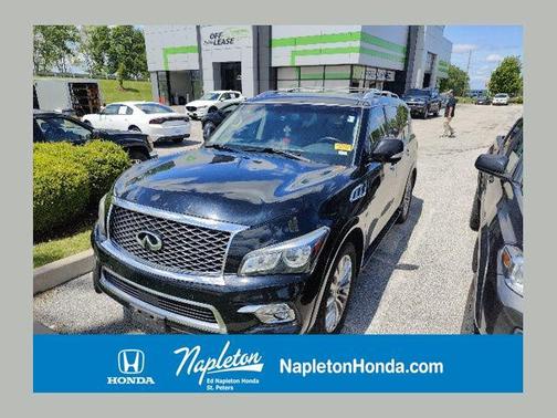 Black Obsidian 2016 INFINITI QX80 Base