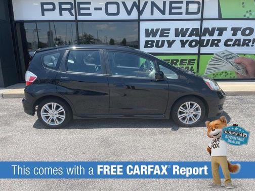 Crystal Black Pearl 2011 Honda Fit Sport