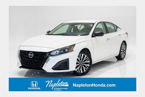 Glacier White 2025 Nissan Altima 2.5 SV