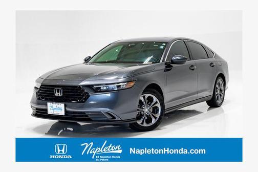Canyon River Blue Metallic 2023 Honda Accord EX