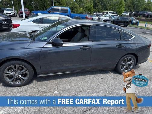 Canyon River Blue Metallic 2023 Honda Accord EX