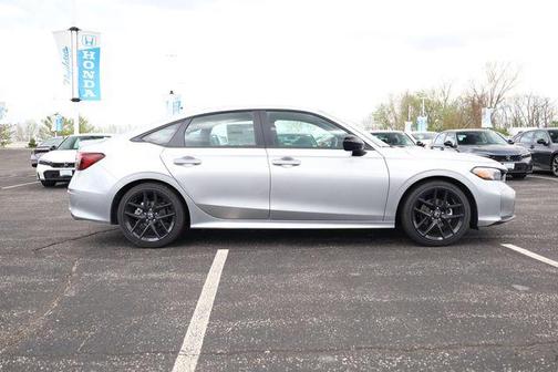 Solar Silver Metallic 2026 Honda Civic Sport