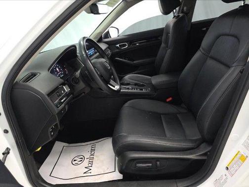 Platinum White Pearl 2023 Honda Civic Touring