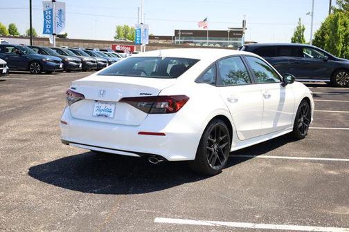 Platinum White Pearl 2026 Honda Civic Sport