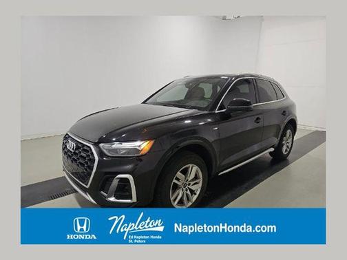 Black Metallic 2022 Audi Q5 45 S line Premium