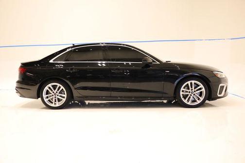 Brilliant Black 2023 Audi A4 45 S line Premium Plus