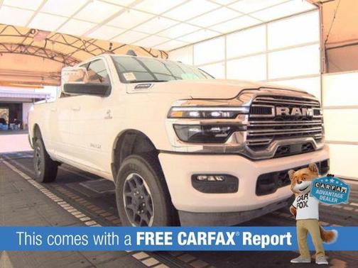 Bright White Clearcoat 2025 RAM 2500 Laramie Crew Cab 4x4 6'4' Box