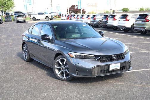 Meteorite Gray Metallic 2026 Honda Civic Hybrid Sport Touring